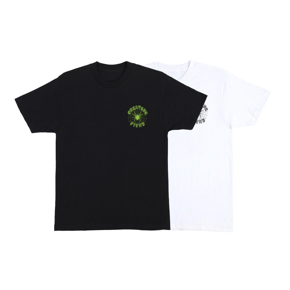 クリーチャー CREATURE<br>WEB CHEST REGULAR S/S SHIRT<br>Tシャツ 半袖 ストリート スケーター メンズ ファッション スケートボード スケボー sk8 skateboard【26SM】