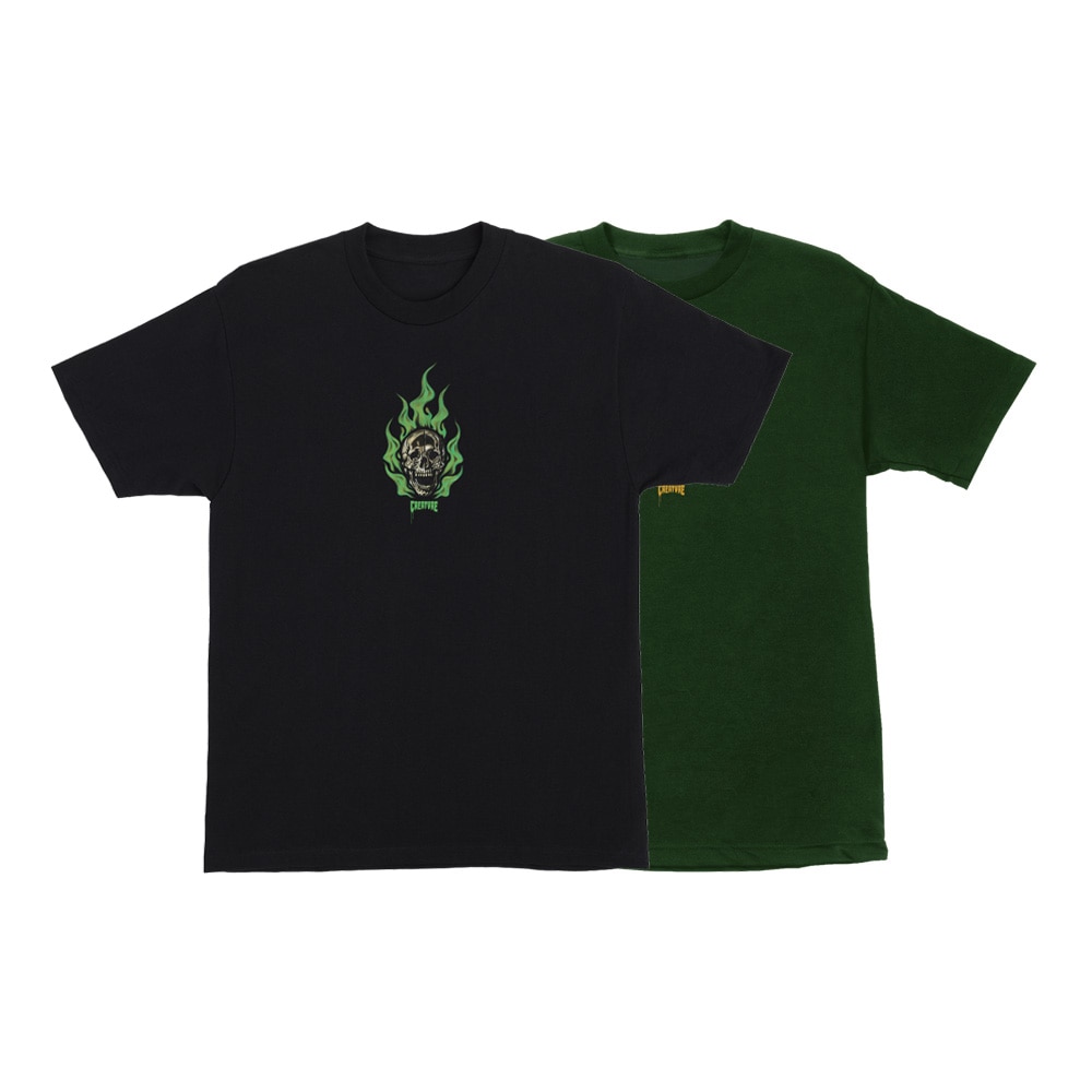 クリーチャー CREATURE<br>BONEHEAD ETERNAL REGULAR S/S SHIRT<br>Tシャツ 半袖 ストリート スケーター メンズ ファッション スケートボード スケボー sk8 skateboard【26SM】