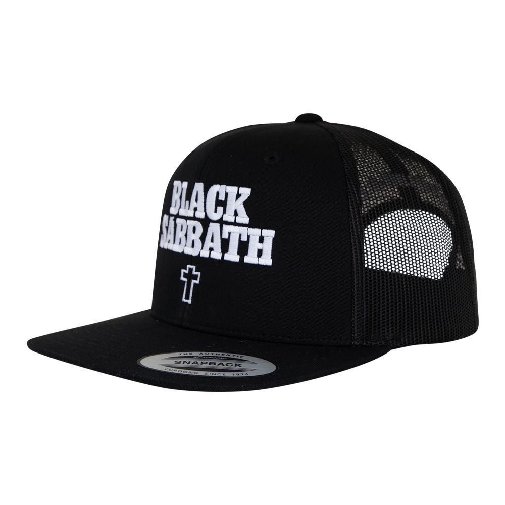 オージェイウィール OJ WHEELS<br>BLACK SABBATH SNAPBACK MESH TRUCKER HAT<br>キャップ トラッカーハット ブラックサバス 帽子 CAP メンズ スケートボード スケボー ストリート スケーター ファッション sk8 skateboard【26SM】