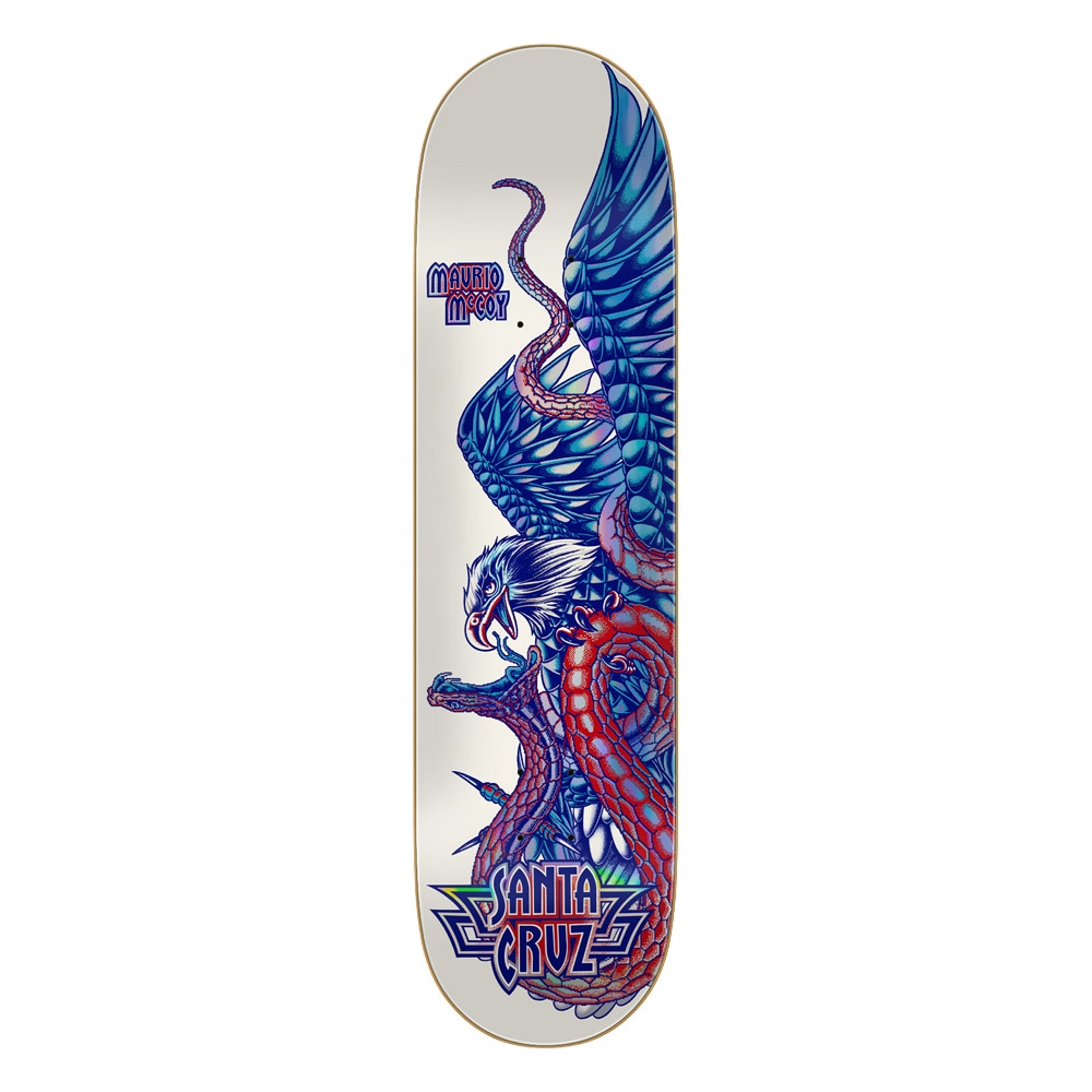 サンタクルーズ SANTA CRUZ<br>スケボー デッキ 8.25 McCOY BATTLE TWIN VX DECK<br>マウリオ・マッコイ プロモデル ブイエックス スケートボード ストリート sk8 skateboard 板【2608】