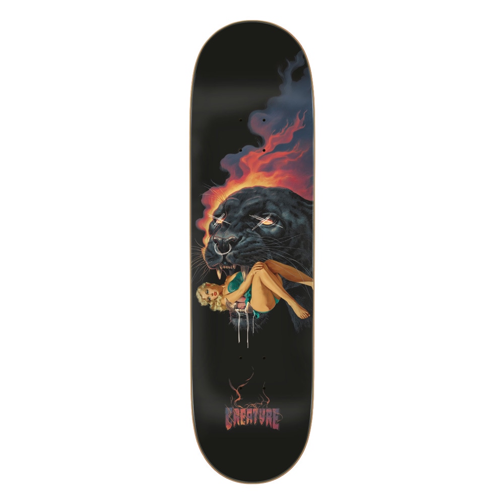 クリーチャー CREATURE<br>スケボー デッキ 8.51 TORRES JAGUAR STUMPS PRO DECK<br>マティアス・トーレス プロモデル スケートボード ストリート sk8 skateboard 板【2608】