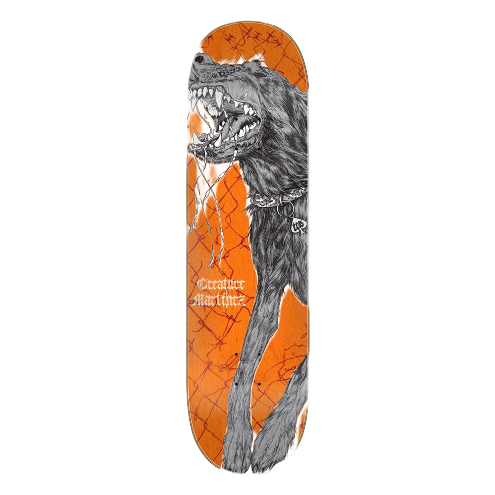クリーチャー CREATURE<br>スケボー デッキ 8.6 MARTINEZ GUERO PRO DECK<br>ミルトン・マルティネス プロモデル スケートボード ストリート sk8 skateboard 板【2608】