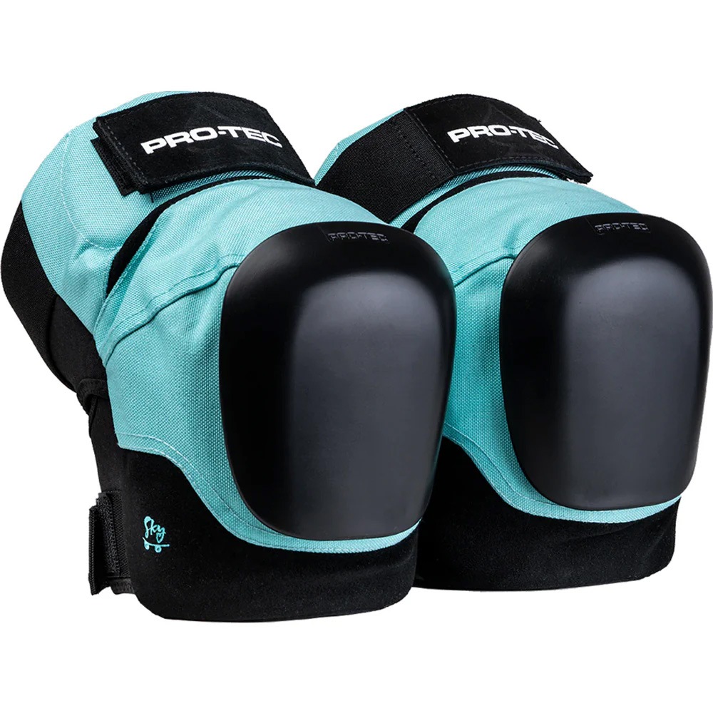 プロテック PRO-TEC<br> PRO LINE KNEE PADS SKY BROWN<br>ニーパッド プロライン スカイ・ブラウン モデル スケートパッド ひざ用プロテクター PROTEC スケートボード スケボー sk8 skateboard BMX inline インライン Bicycle 自転車【2203】