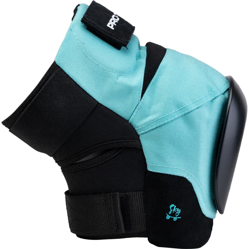 プロテック PRO-TEC<br> PRO LINE KNEE PADS SKY BROWN<br>ニーパッド プロライン スカイ・ブラウン モデル スケートパッド ひざ用プロテクター PROTEC スケートボード スケボー sk8 skateboard BMX inline インライン Bicycle 自転車【2203】
