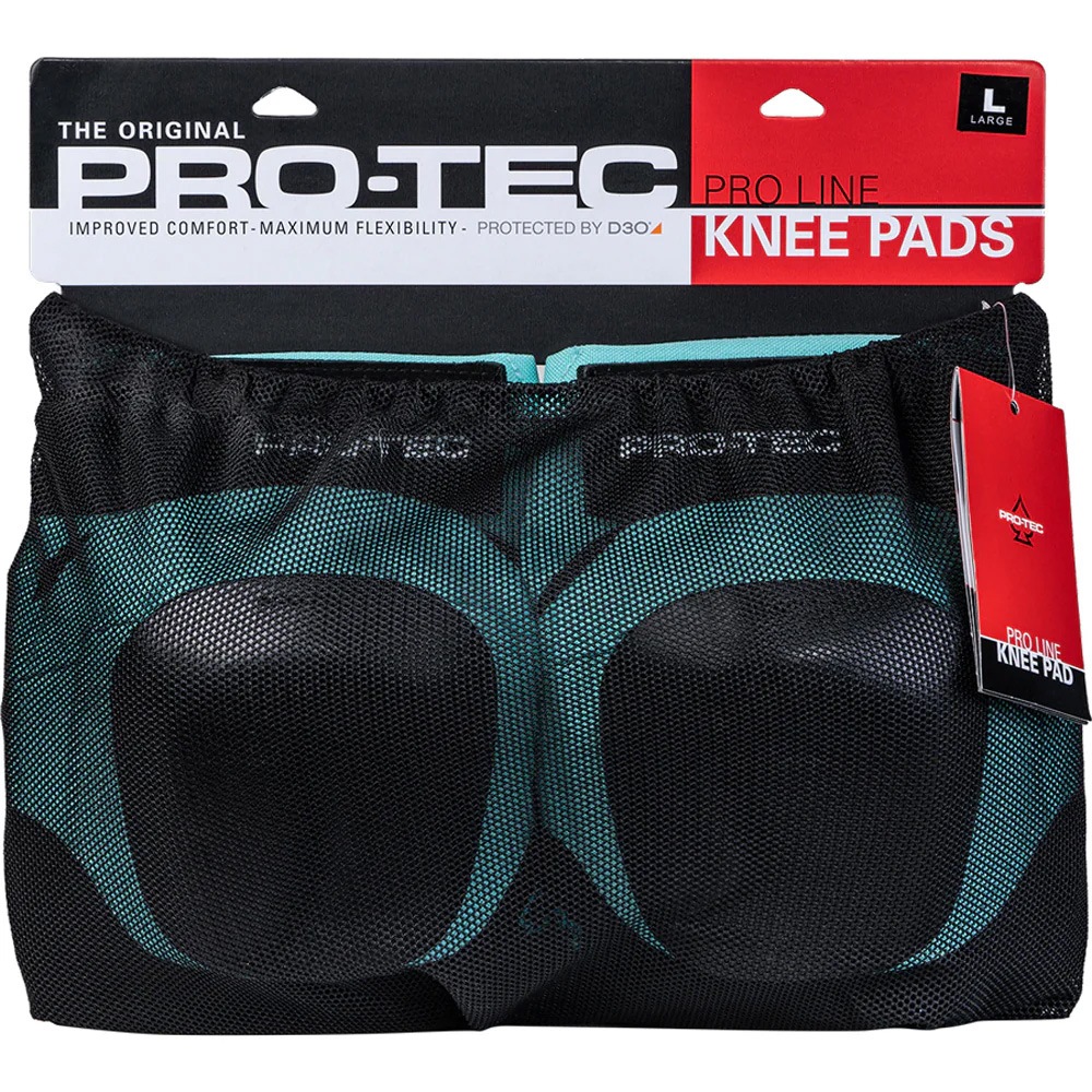 プロテック PRO-TEC<br> PRO LINE KNEE PADS SKY BROWN<br>ニーパッド プロライン スカイ・ブラウン モデル スケートパッド ひざ用プロテクター PROTEC スケートボード スケボー sk8 skateboard BMX inline インライン Bicycle 自転車【2203】