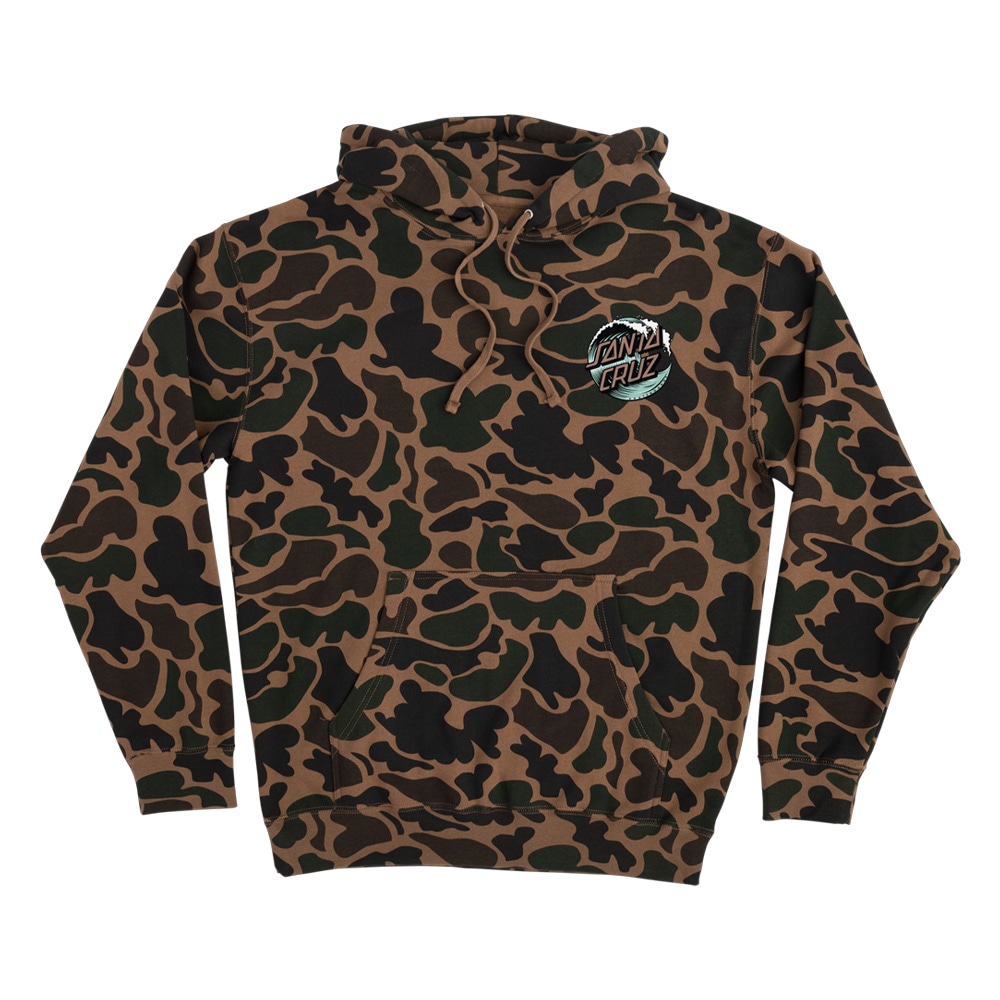 サンタクルーズ SANTA CRUZ<br>WAVE DOT P/O HOODED SWEATSHIRT<br