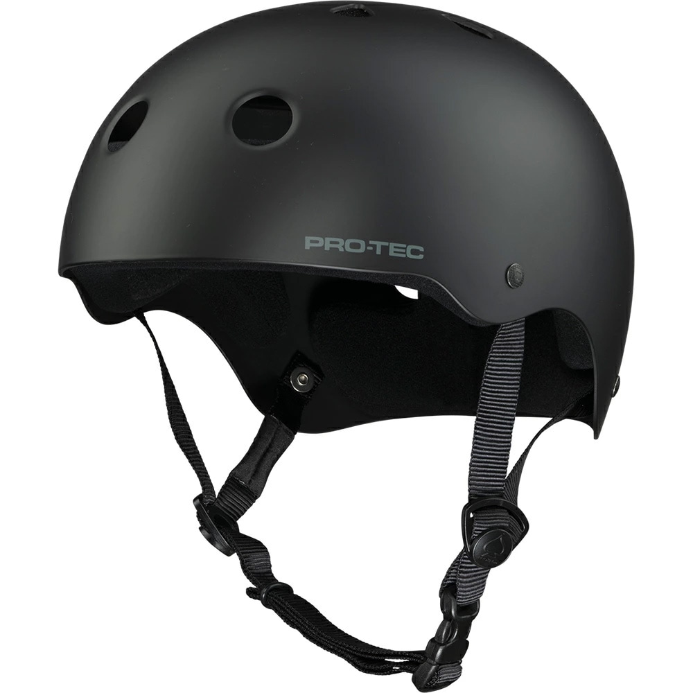 プロテック PRO-TEC<br>CLASSIC SKATE MATTE BLACK<br>ヘルメット マットブラック プロテクター 大人用 子供用 キッズ ユース つや消し 黒 PROTEC スケートボード スケボー sk8 skateboard インライン【2103】