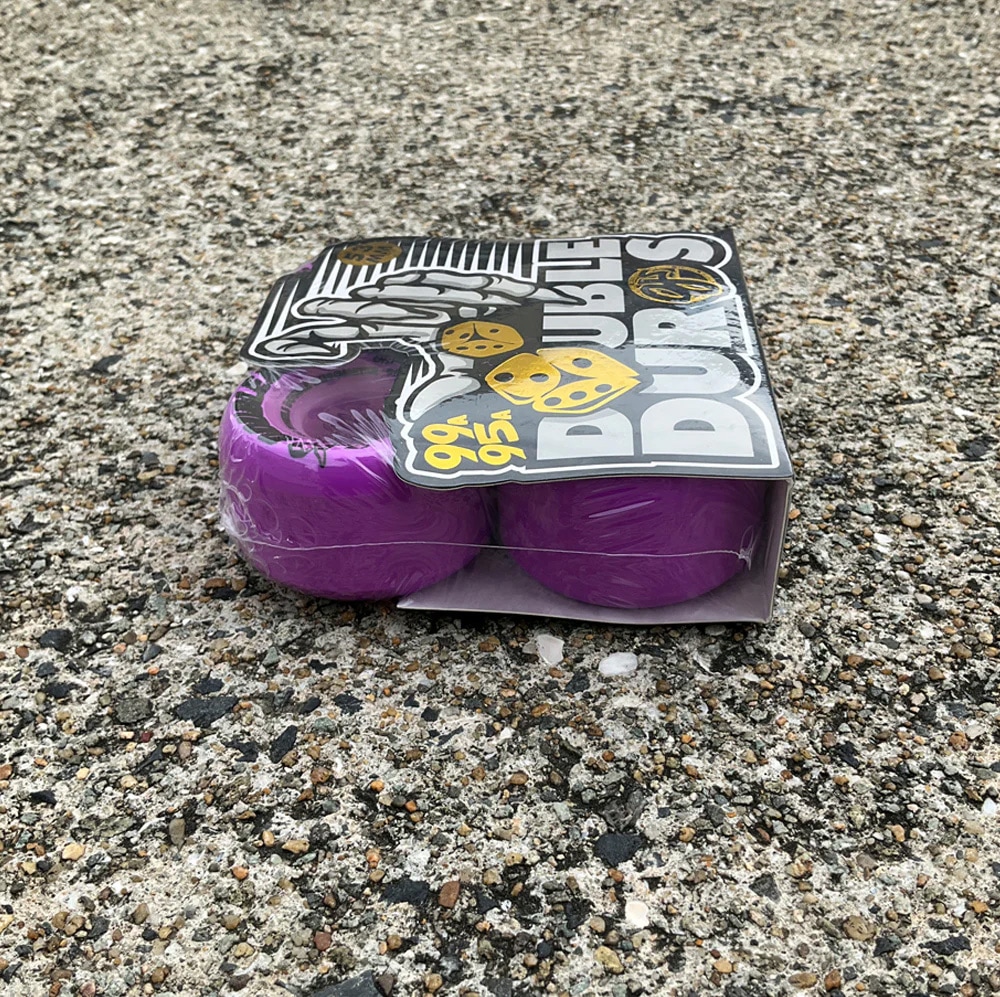 オージェイウィール OJ WHEELS<br>53mm DOUBLE DURO PURPLE MINI COMBO