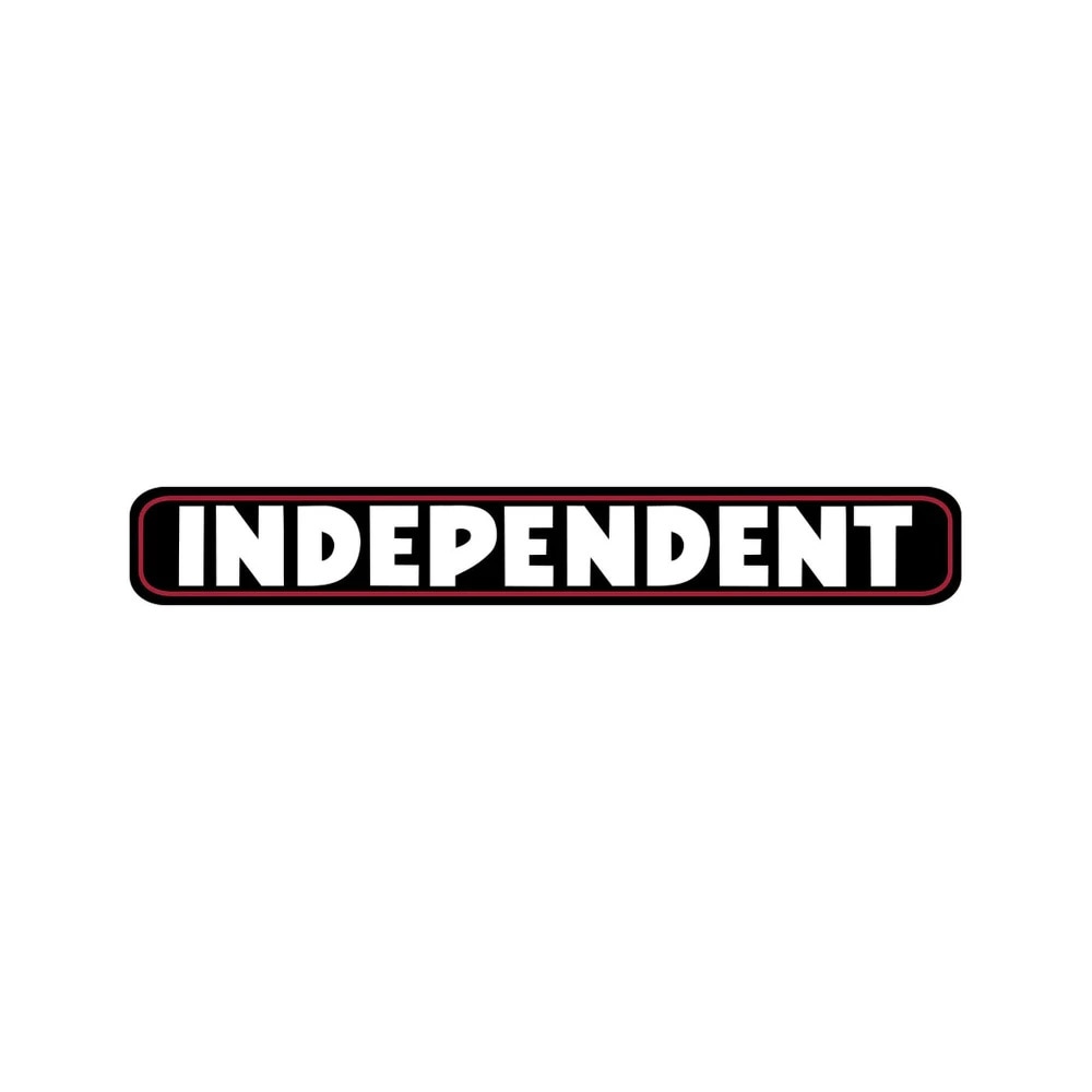 インディペンデント INDEPENDENT<br>8in x 1in BAR LOGO STICKER<br
