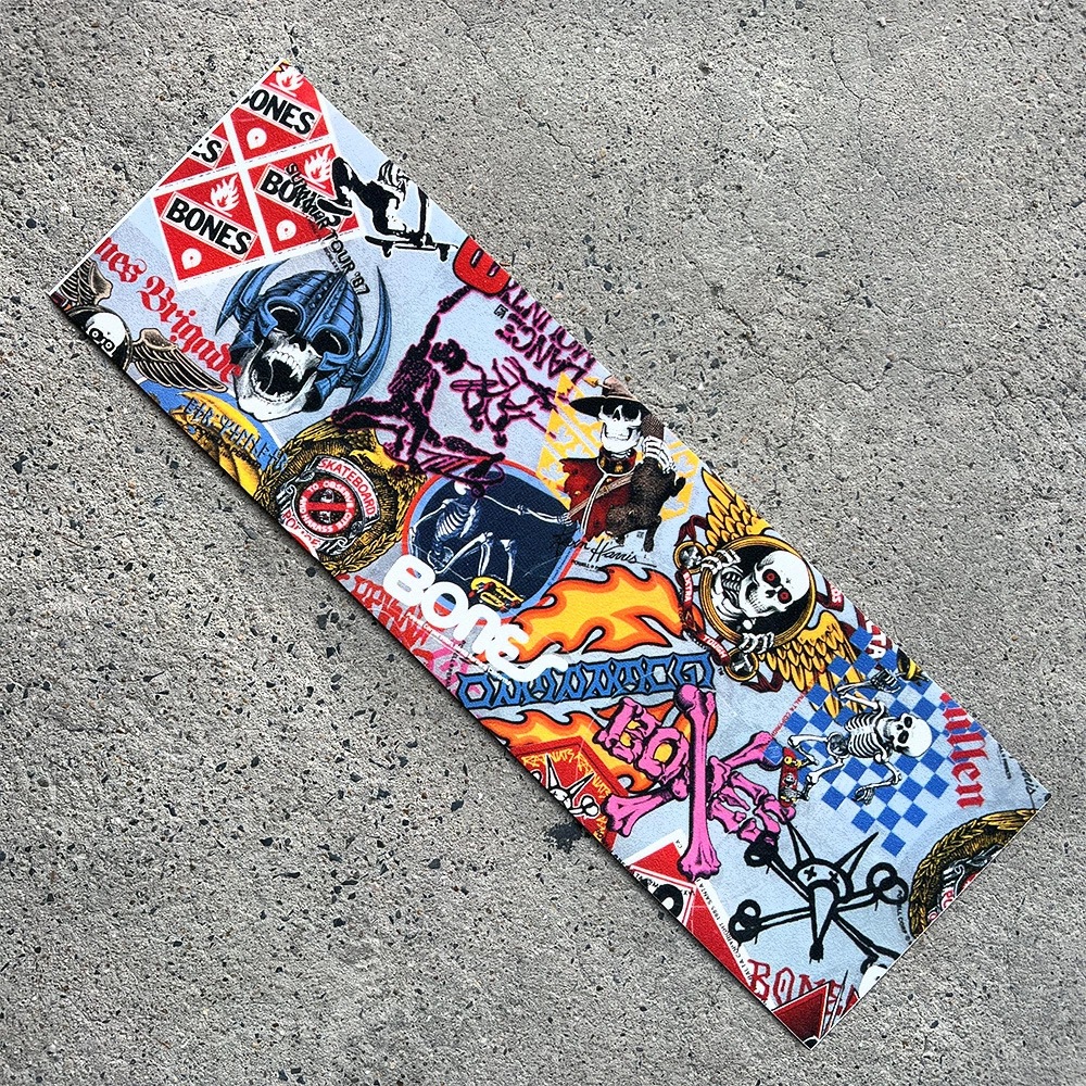 パウエル・ペラルタ POWELL PERALTA<br>10.5in x 33in COLLAGE GRIP TAPE SHEET<br>グリップテープ デッキテープ コラージュ スケートボード スケボー sk8 skateboard【2412】