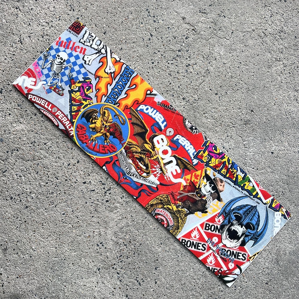 パウエル・ペラルタ POWELL PERALTA<br>10.5in x 33in COLLAGE GRIP TAPE SHEET<br>グリップテープ デッキテープ コラージュ スケートボード スケボー sk8 skateboard【2412】