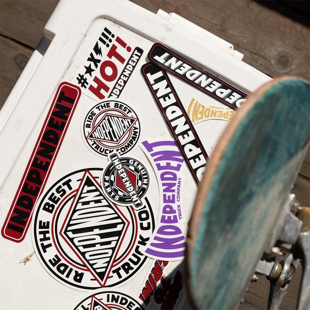 インディペンデント INDEPENDENT<br>PACK OF 10 ASSORTED DECALS ASSORTED COLOR<br>ステッカーパック アソート 10枚入り スケートボード スケボー sk8 skateboard