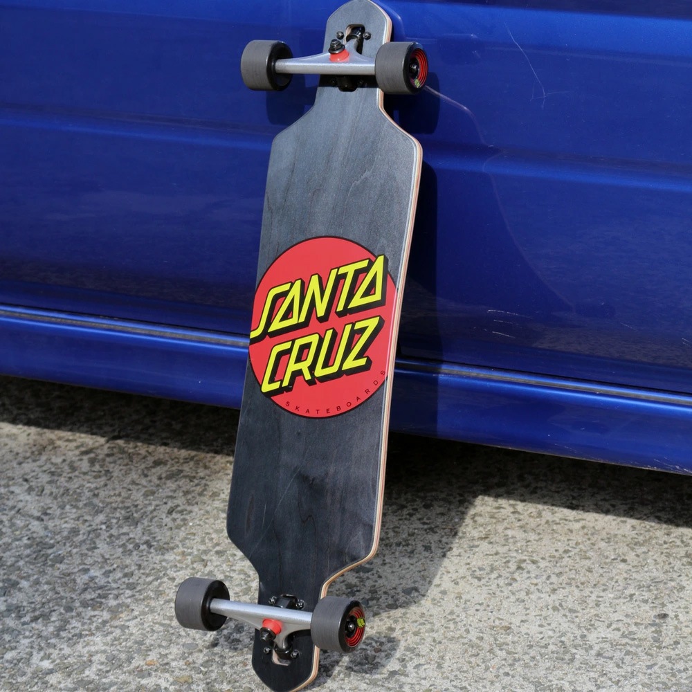 サンタクルーズ SANTA CRUZ<br>9.0in x 36.0in CLASSIC DOT DROP THRU CRUISER<br>クルーザー コンプリート 完成組立品 ロングボード ドロップスルー ロンスケ オールドスクール スケートボード スケボー skateboard【2203】