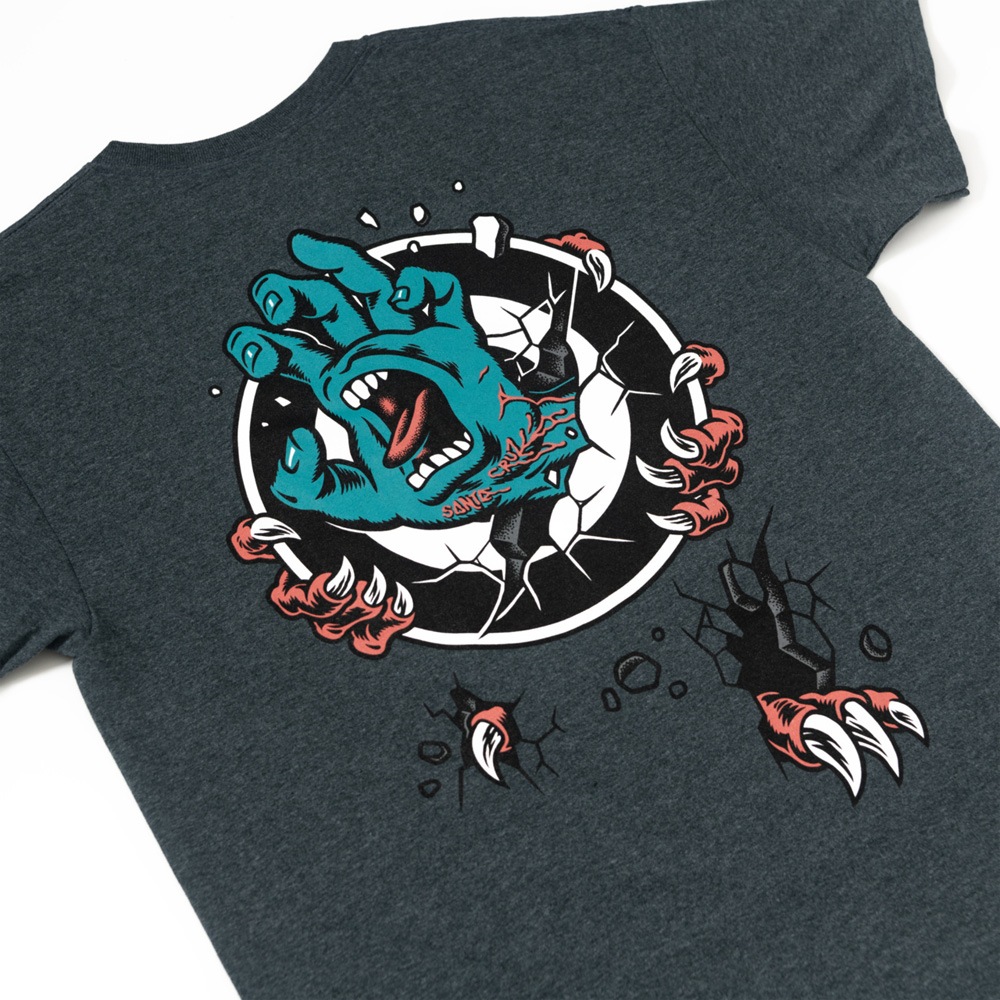 ロブ・ロスコップ Tシャツ 青 サンタクルーズ SANTA CRUZ<br>ROSKOPP SCREAMING TARGET S/S REGULAR