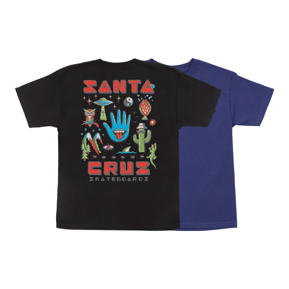 サンタクルーズ SANTA CRUZ<br>TRIPPER S/S REGULAR T-SHIRT YOUTH<br>ユースサイズTシャツ 子供用  ストリートファッション 小学生 おしゃれ スケートボード スケボー sk8 skateboard【25HD】