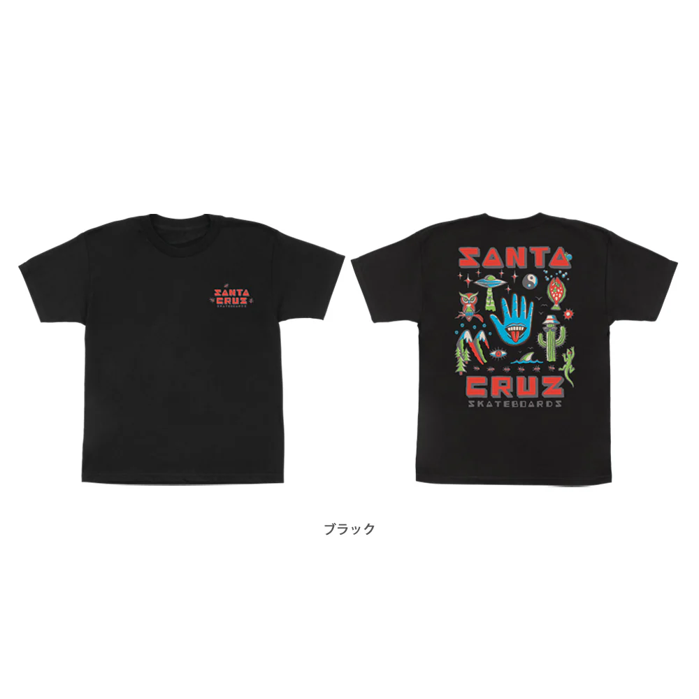 サンタクルーズ SANTA CRUZ<br>TRIPPER S/S REGULAR T-SHIRT YOUTH<br>ユースサイズTシャツ 子供用  ストリートファッション 小学生 おしゃれ スケートボード スケボー sk8 skateboard【25HD】