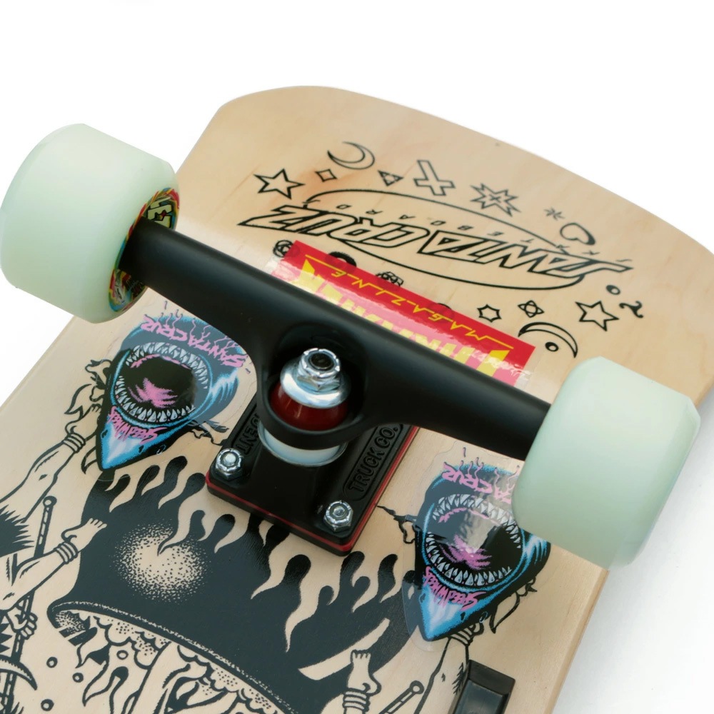 サンタクルーズ SANTA CRUZ<br>10.4 x 32.0inch TRASHER SALBA COVER SIGNED LTD CRUZER COMPLETE<br>コンプリート 完成組立品 スティーブ・アルバ サイン入り スラッシャー 限定 コラボ スケートボード スケボー ストリート sk8 skateboard【2312】
