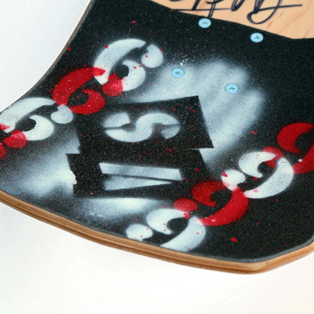 サンタクルーズ SANTA CRUZ<br>10.4 x 32.0inch TRASHER SALBA COVER SIGNED LTD CRUZER COMPLETE<br>コンプリート 完成組立品 スティーブ・アルバ サイン入り スラッシャー 限定 コラボ スケートボード スケボー ストリート sk8 skateboard【2312】