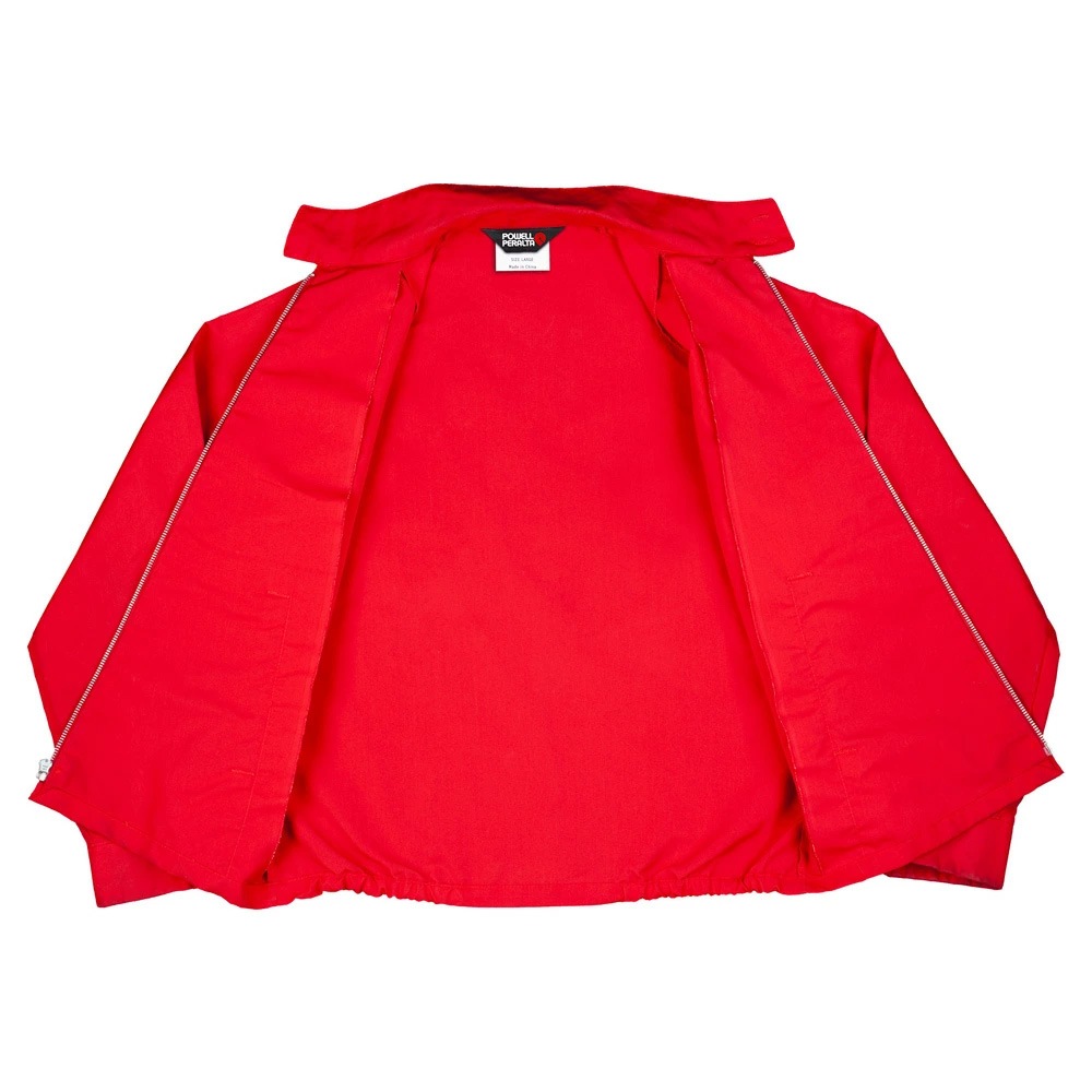 パウエル・ペラルタ POWELL PERALTA<br>VATO RAT JACKET RED<br>ジャケット バトラット アウター ストリート スケーター ファッション オールドスクール スケートボード スケボー sk8 skateboard【25SS】