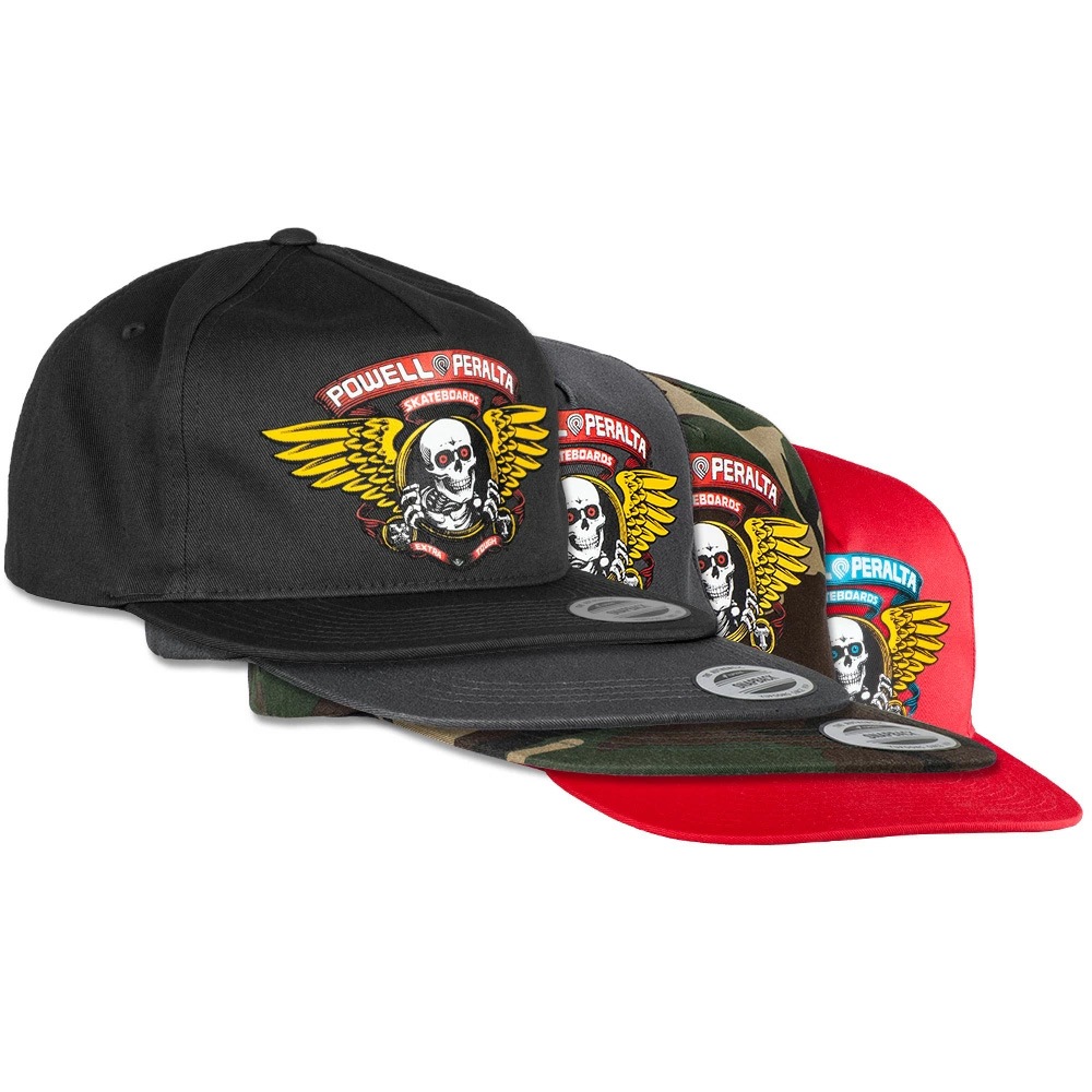 パウエル・ペラルタ POWELL PERALTA<br>WINGED RIPPER SNAP BACK CAP