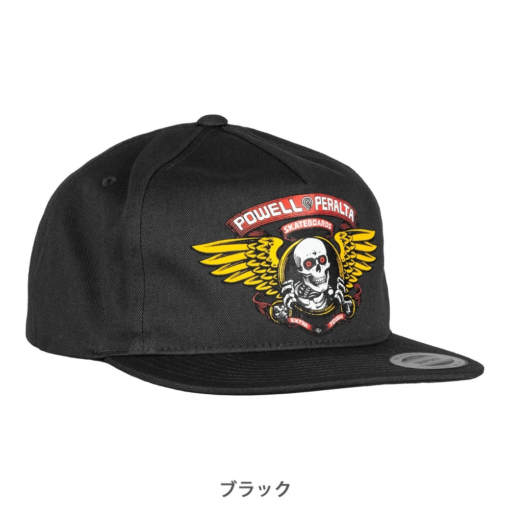 パウエル・ペラルタ POWELL PERALTA<br>WINGED RIPPER SNAP BACK