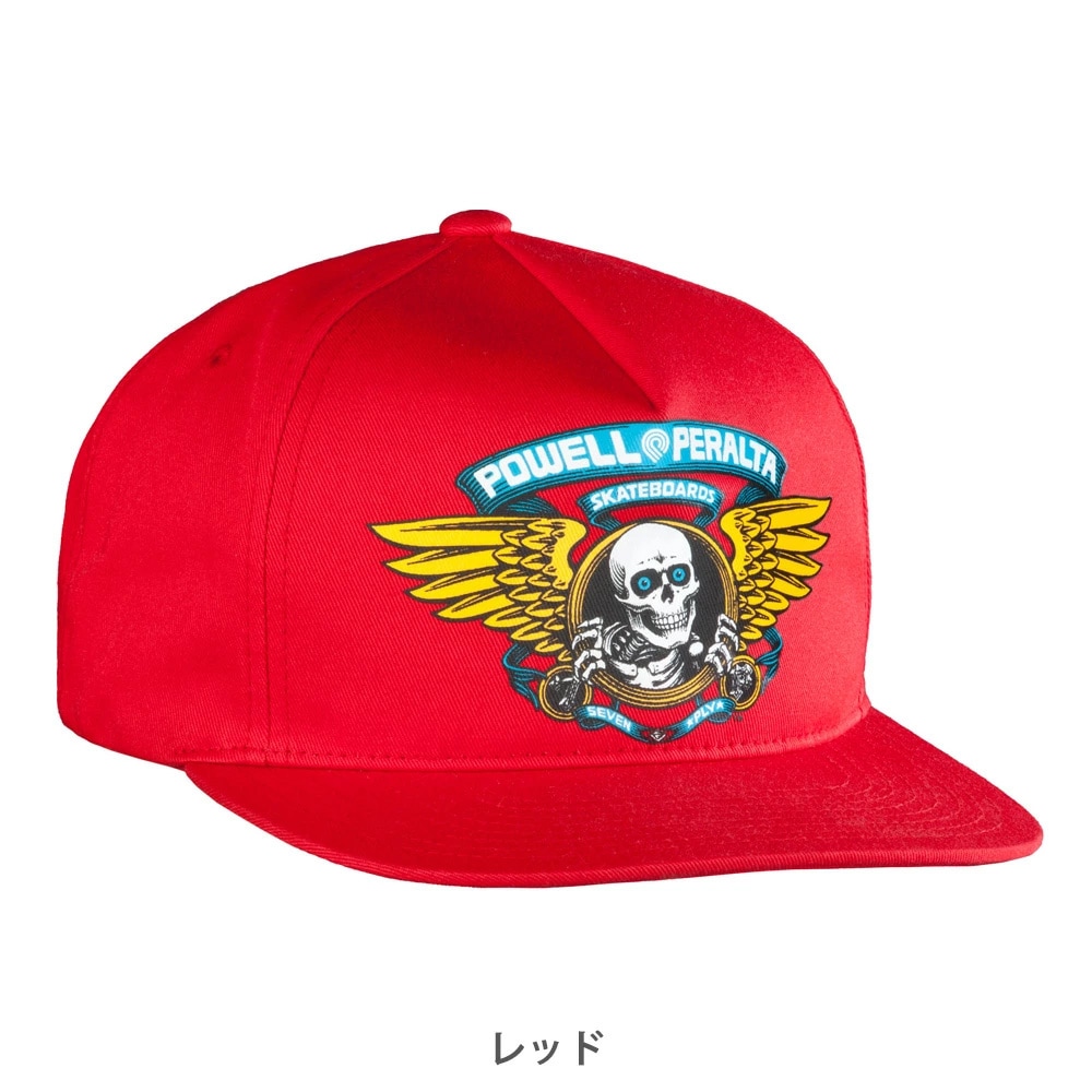 パウエル・ペラルタ POWELL PERALTA<br>WINGED RIPPER SNAP BACK