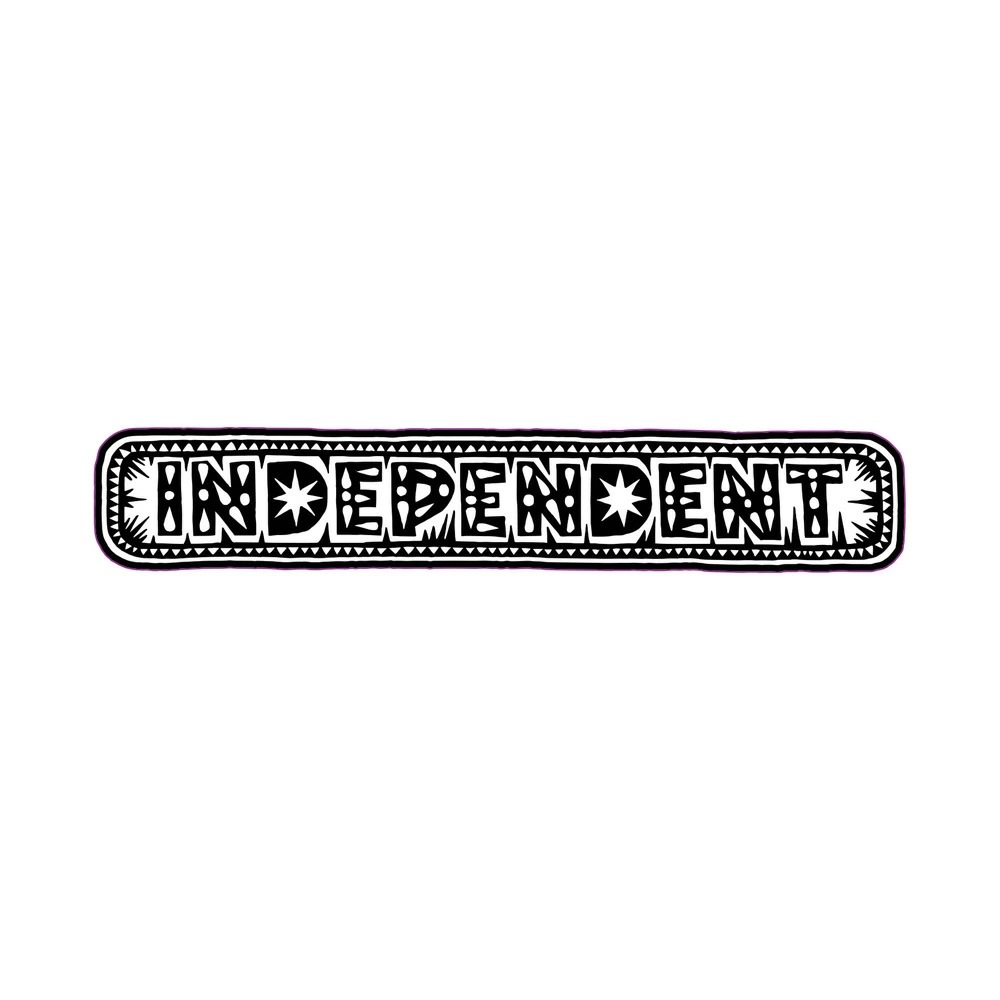 インディペンデント INDEPENDENT<br>8in x 1in HUSKY BAR STICKER<br>ステッカー デカール スケボー スケートボード スケボー ストリート シール sk8 skateboard