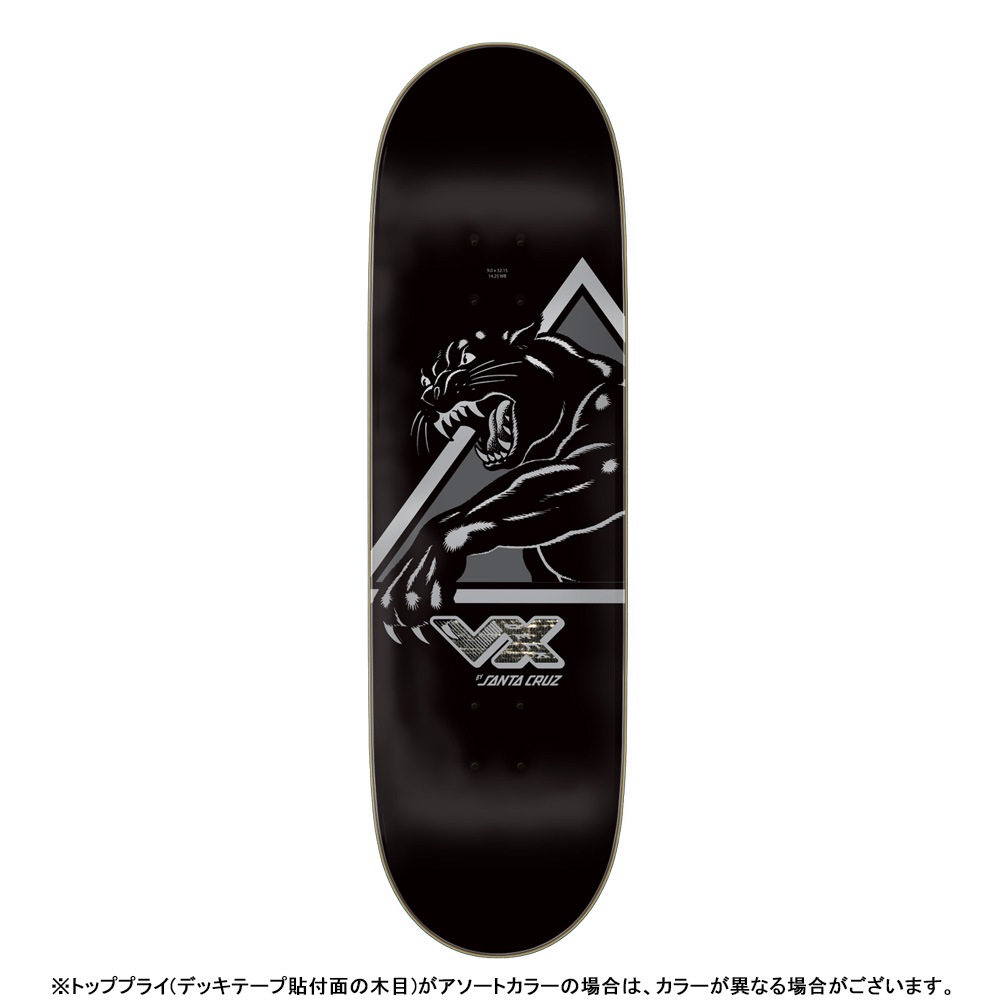 サンタクルーズ SANTA CRUZ<br>スケボー デッキ 9.0 NATAS SHATTERED PANTHER VX DECK<br>ナタス・カウパス プロモデル ブイエックス スケートボード ストリート sk8 skateboard 板【2602】