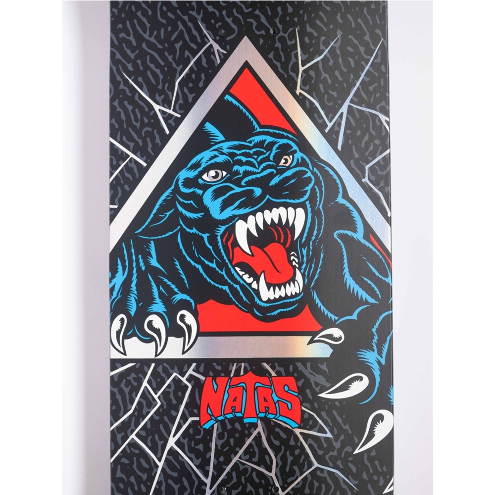 サンタクルーズ SANTA CRUZ<br>スケボー デッキ 9.0 NATAS SHATTERED PANTHER VX DECK<br>ナタス・カウパス プロモデル ブイエックス スケートボード ストリート sk8 skateboard 板【2602】