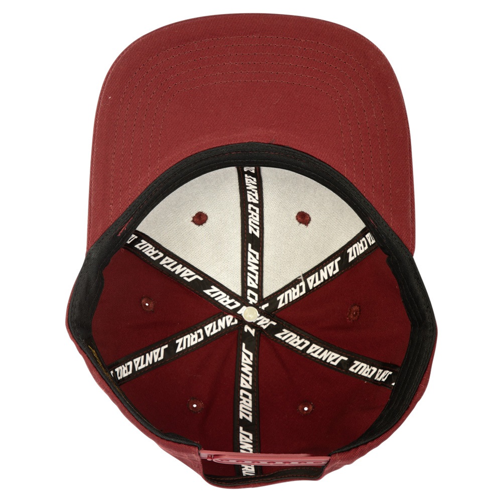 サンタクルーズ SANTA CRUZ<br>SIMPLIFIED WAVE DOT SNAPBACK HAT<br>キャップ スナップバック ハット 帽子 CAP メンズ スケートボード スケボー ストリート スケーター ファッション sk8 skateboard【25SM】