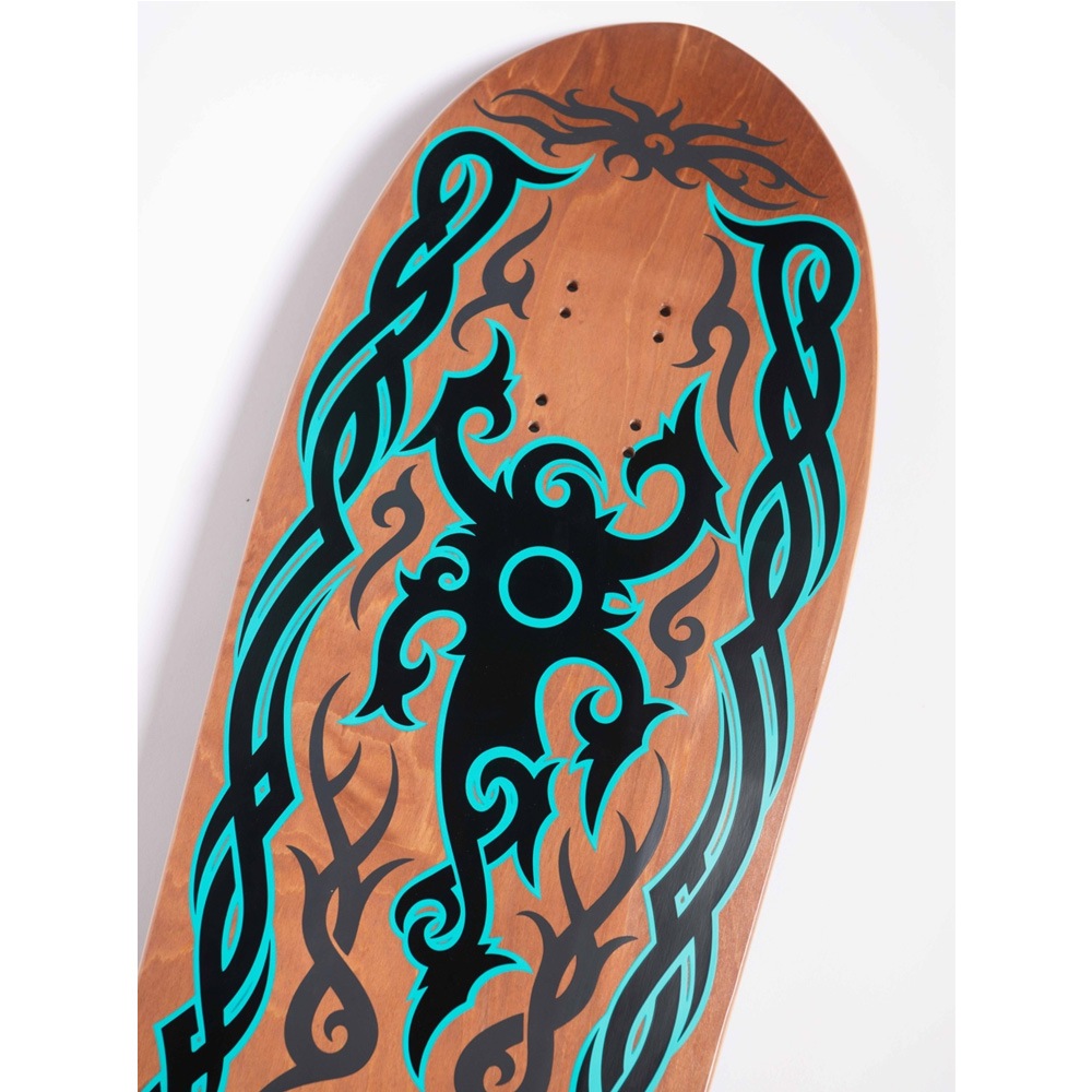 サンタクルーズ SANTA CRUZ<br>スケボー デッキ 9.9 DRESSEN TRIBAL RE-ISSUE DECK<br>エリック・ドレッセン 80' リイシュー オールドスクール 復刻 スケートボード 板【2602】