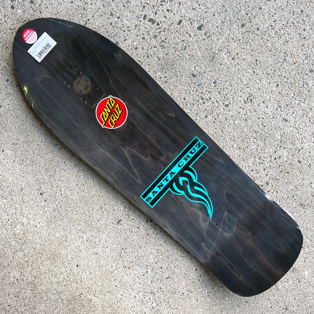 サンタクルーズ SANTA CRUZ<br>スケボー デッキ 9.9 DRESSEN TRIBAL RE-ISSUE DECK<br>エリック・ドレッセン 80' リイシュー オールドスクール 復刻 スケートボード 板【2602】