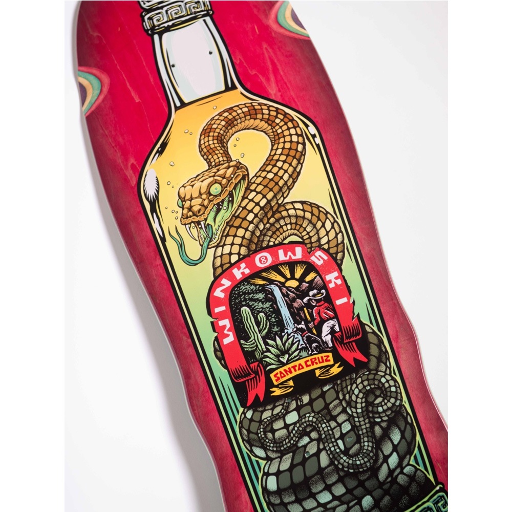 サンタクルーズ SANTA CRUZ<br>スケボー デッキ 10.35 WINKOWSKI AGAVE SNAKE PRO DECK<br>エリック・ウィンコウスキ プロモデル スケートボード ストリート sk8 skateboard 板【2602】