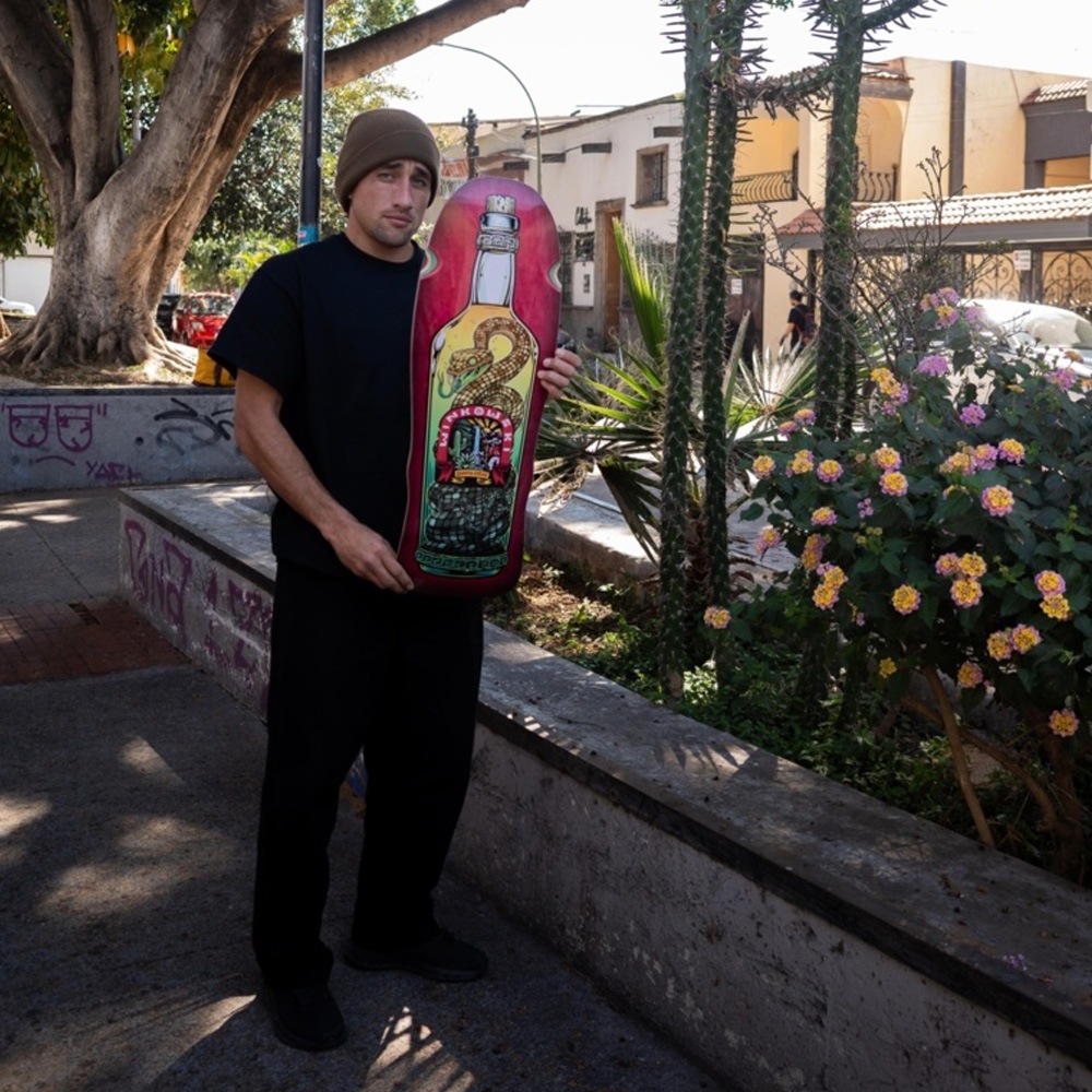 サンタクルーズ SANTA CRUZ<br>スケボー デッキ 10.35 WINKOWSKI AGAVE SNAKE PRO DECK<br>エリック・ウィンコウスキ プロモデル スケートボード ストリート sk8 skateboard 板【2602】