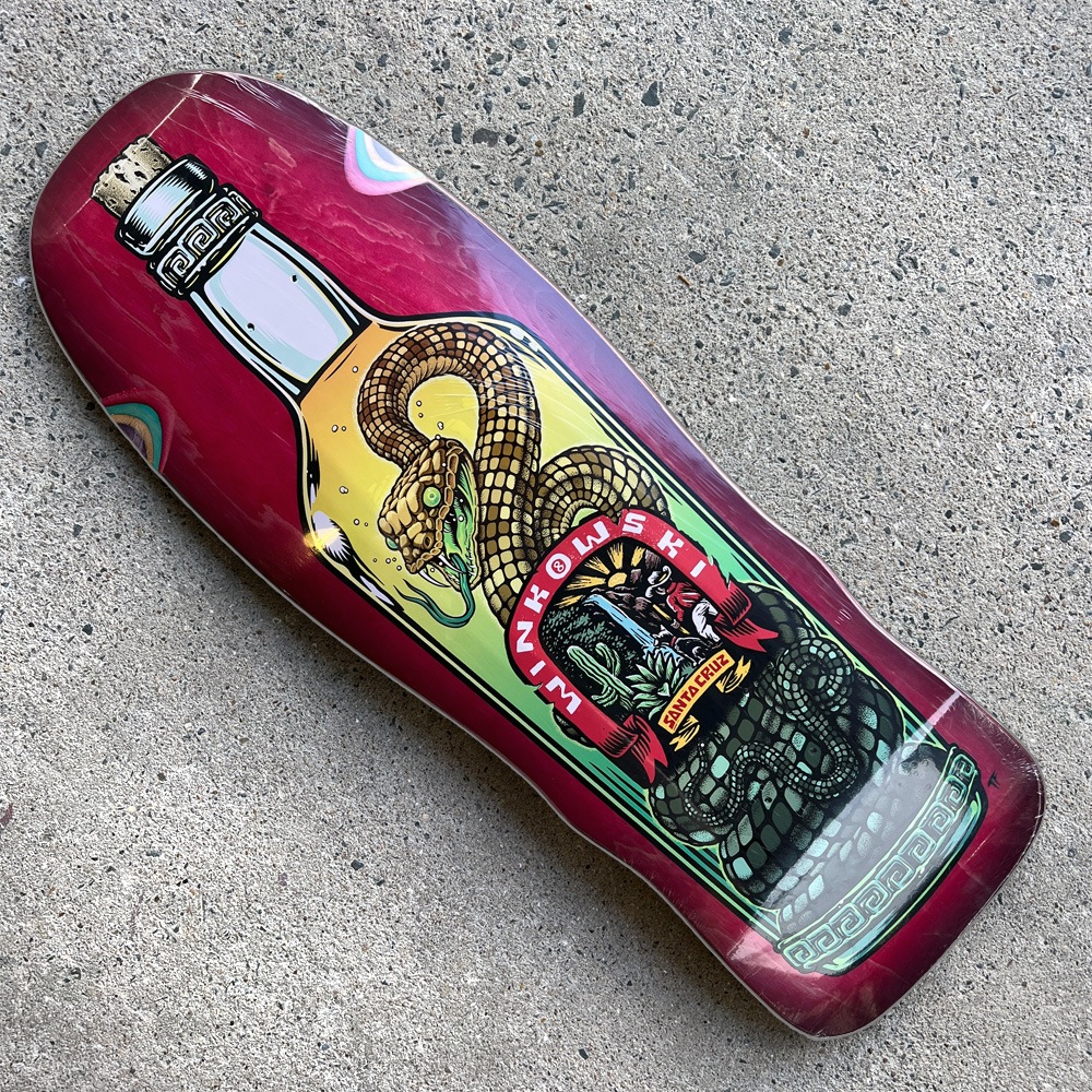 サンタクルーズ SANTA CRUZ<br>スケボー デッキ 10.35 WINKOWSKI AGAVE SNAKE PRO DECK<br>エリック・ウィンコウスキ プロモデル スケートボード ストリート sk8 skateboard 板【2602】