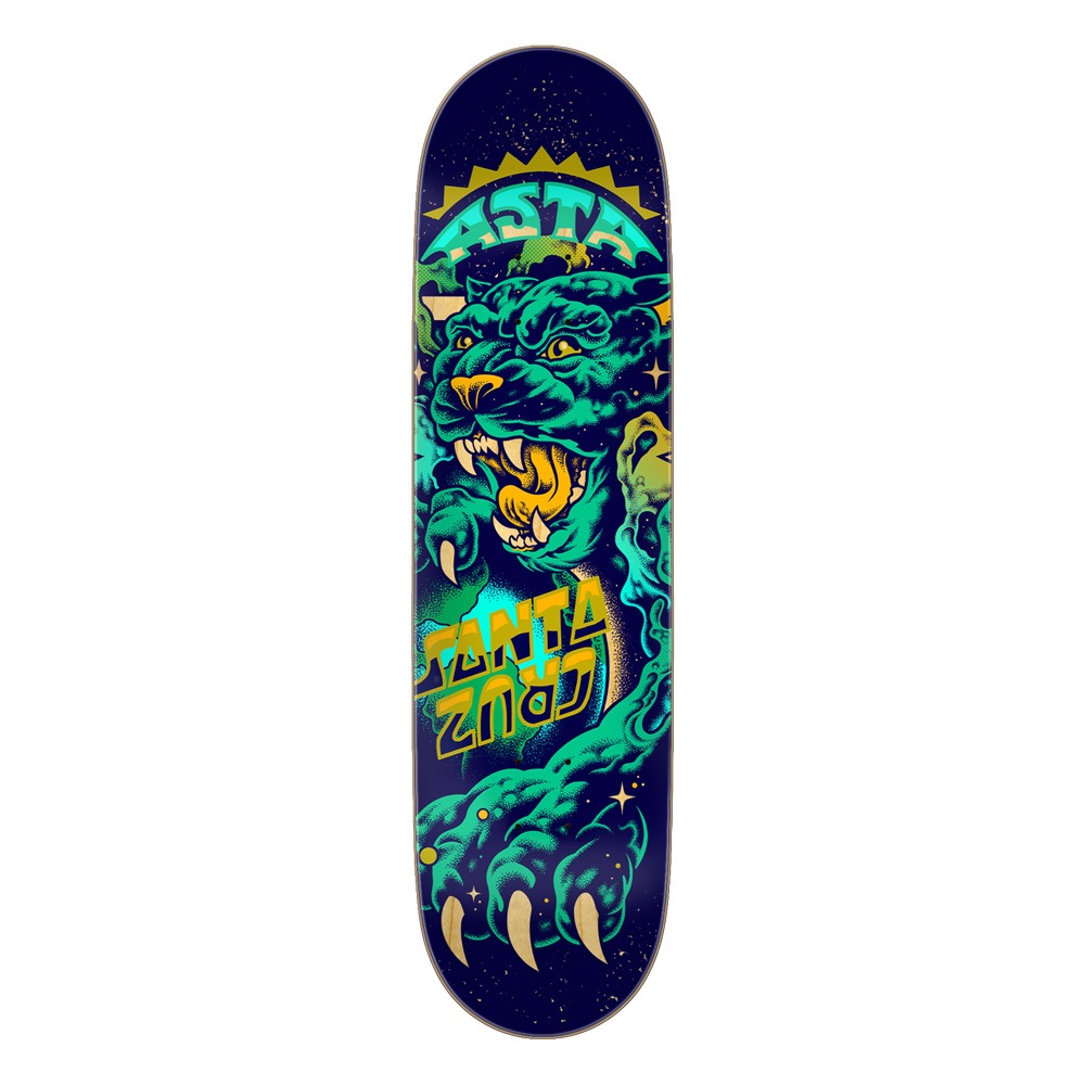 サンタクルーズ SANTA CRUZ<br>スケボー デッキ 8.2 ASTA SPACE CAT TWIN DECK<br>トム・アスタ スケートボード ストリート sk8 skateboard 板【2602】