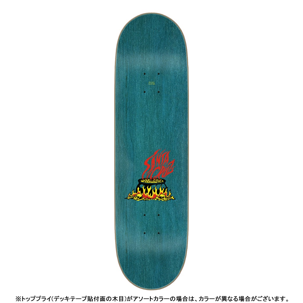 サンタクルーズ SANTA CRUZ<br>スケボー デッキ 8.5 SALBA VOODOO FRAME PRO DECK<br>スティーブ・アルバ プロモデル スケートボード ストリート sk8 skateboard 板【2602】