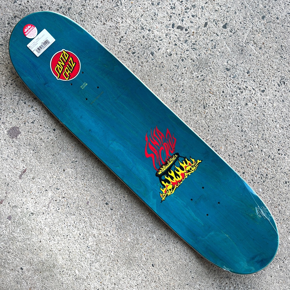 サンタクルーズ SANTA CRUZ<br>スケボー デッキ 8.5 SALBA VOODOO FRAME PRO DECK<br>スティーブ・アルバ プロモデル スケートボード ストリート sk8 skateboard 板【2602】