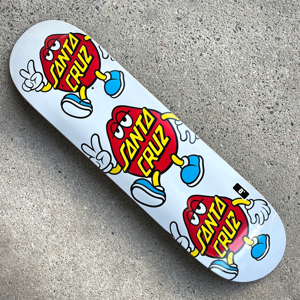 サンタクルーズ SANTA CRUZ<br>スケボー デッキ 8.0 DOT GUY TEAM DECK
