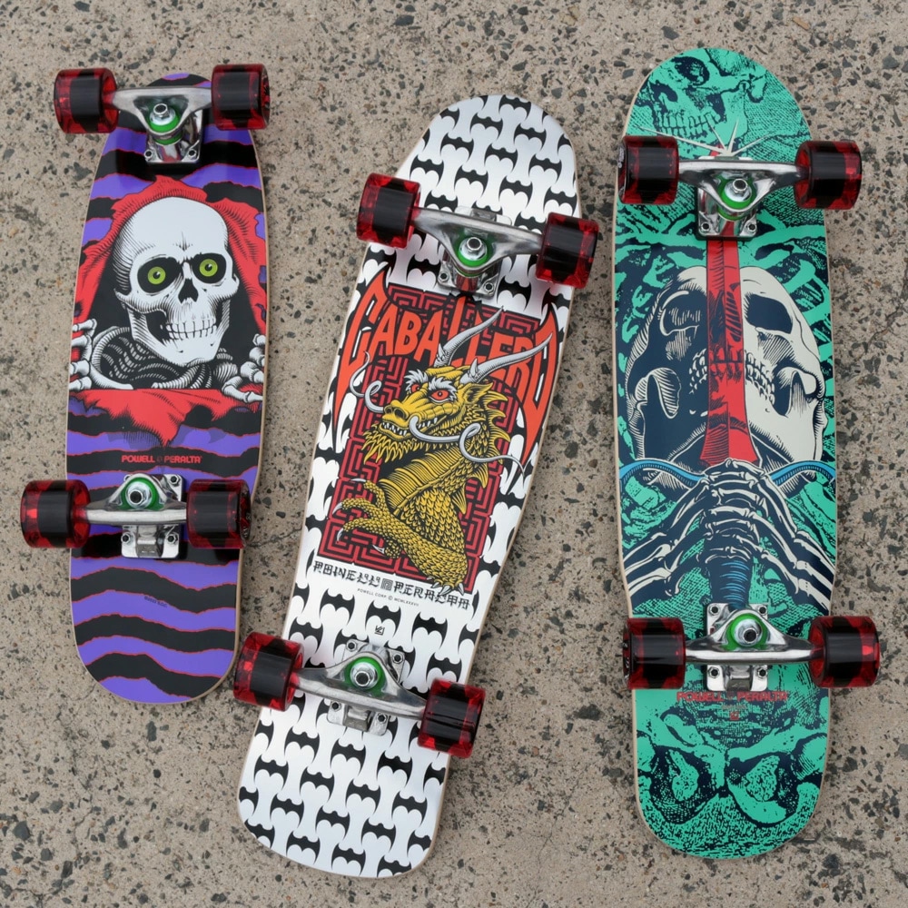 パウエル・ペラルタ POWELL PERALTA<br>8.0in x 30in SKULL & SWORD