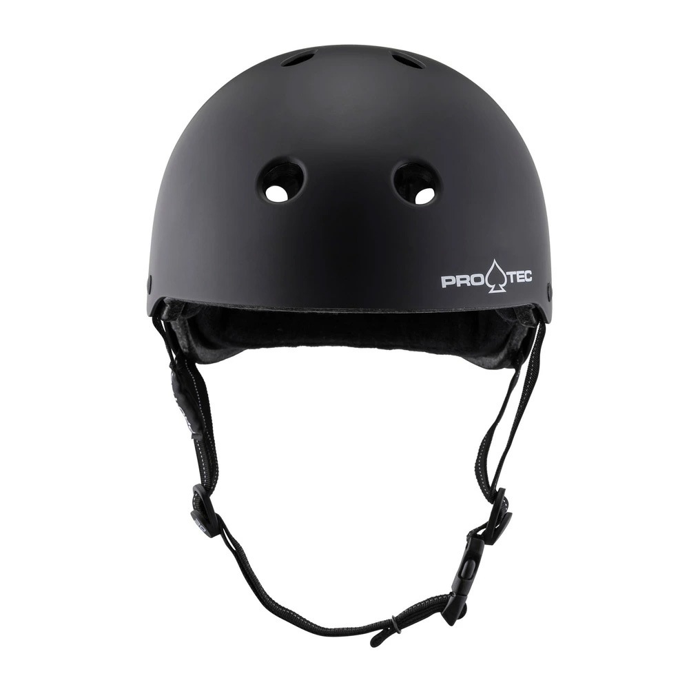 プロテック PRO-TEC<br>LOW PRO CERTIFIED MATTE BLACK<br>ヘルメット ロープロ マットブラック プロテクター 大人用 つや消し 黒 PROTEC スケートボード スケボー sk8 skateboard BMX インライン【2502】