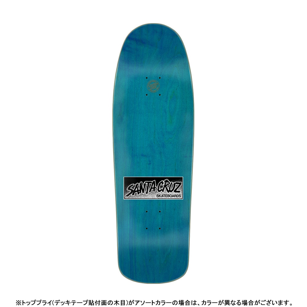 サンタクルーズ SANTA CRUZ<br>スケボー デッキ 9.89 KNOX PUNK