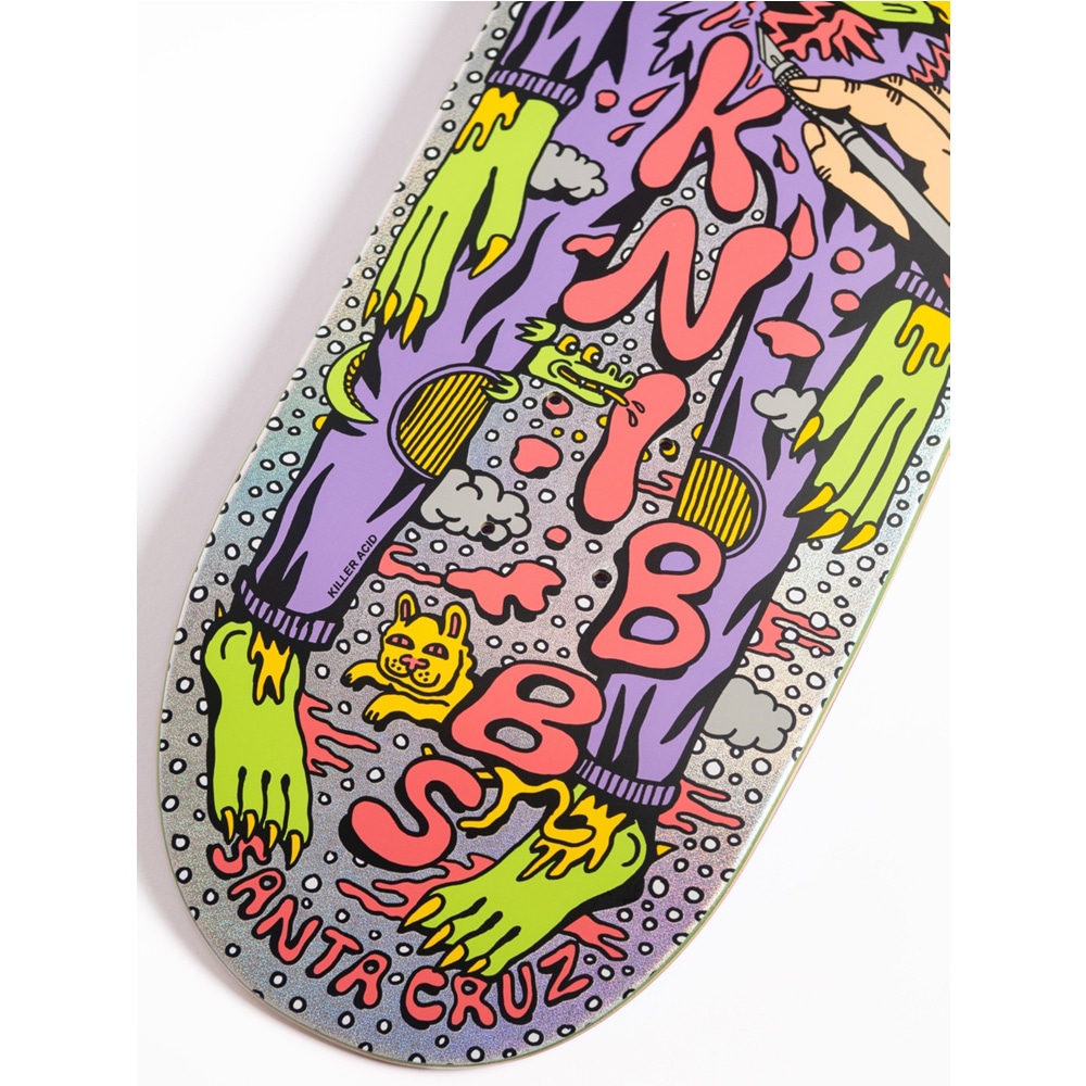 サンタクルーズ SANTA CRUZ<br>スケボー デッキ 8.5 KNIBBS REPTILIAN