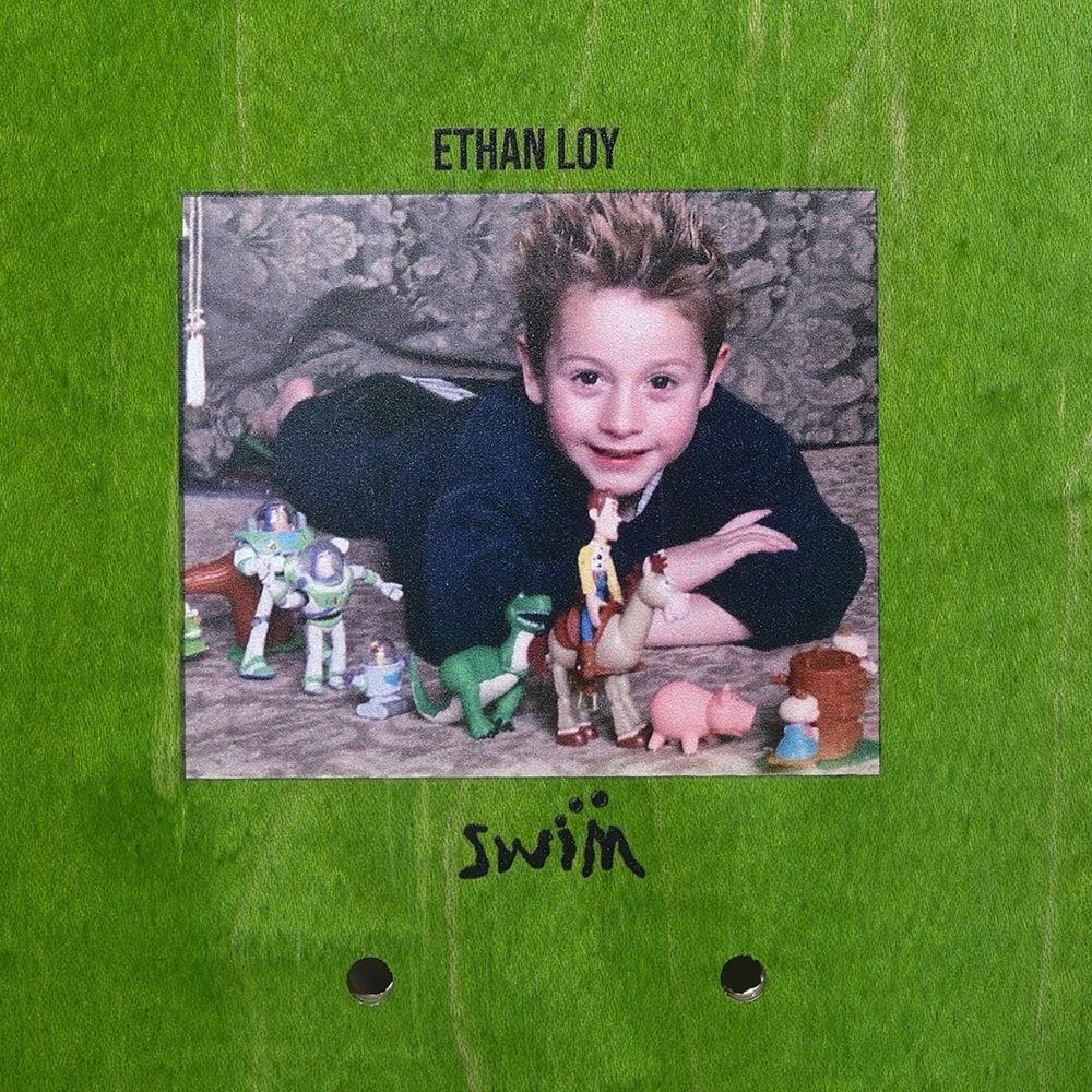 スイム SWIM<br>スケボー デッキ 8.5 ETHAN LOY DEAD ICE DECK<br>スケートボード イーサン・ロイ モデル ストリート sk8 skateboard 板【2508】