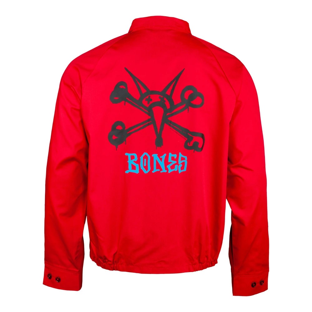 パウエル・ペラルタ POWELL PERALTA<br>VATO RAT JACKET RED<br>ジャケット バトラット アウター ストリート スケーター ファッション オールドスクール スケートボード スケボー sk8 skateboard【25FW】