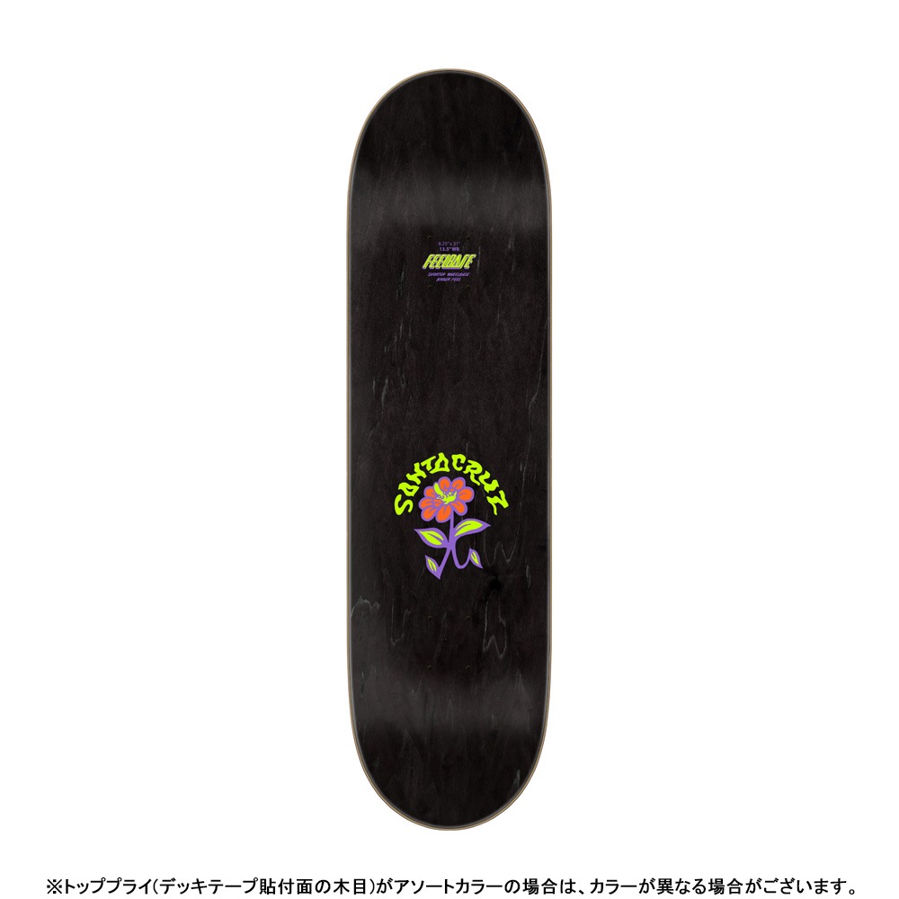 サンタクルーズ SANTA CRUZ<br>スケボー デッキ 8.25 FEELBASE DELFINO