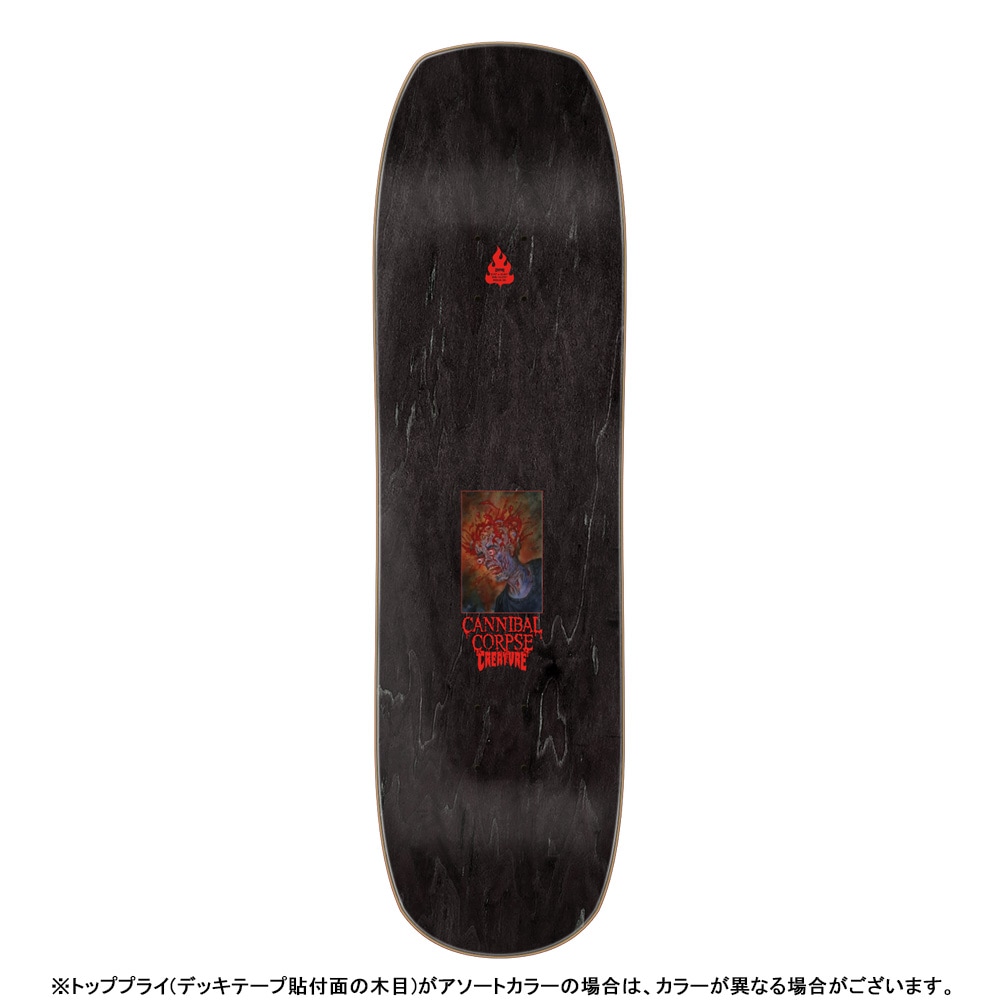 クリーチャー CREATURE<br>スケボー デッキ 8.75 CANNIBAL CORPSE