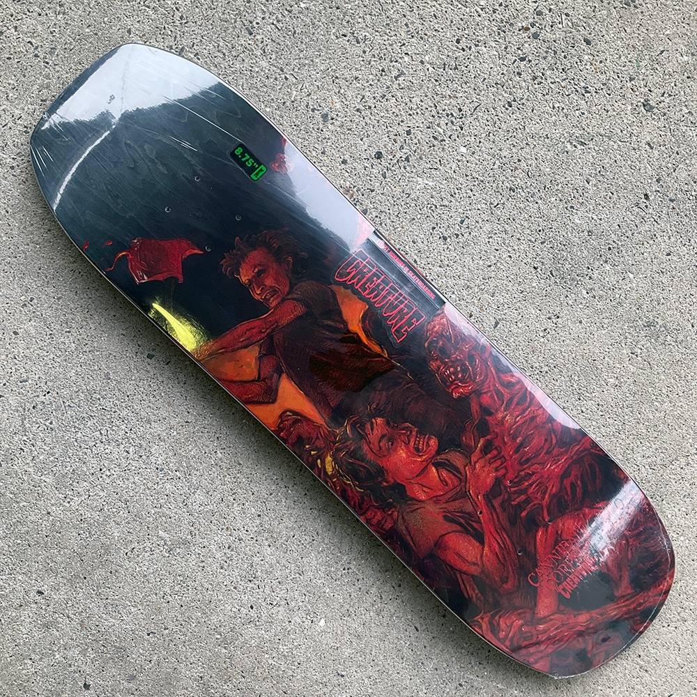 クリーチャー CREATURE<br>スケボー デッキ 8.75 CANNIBAL CORPSE