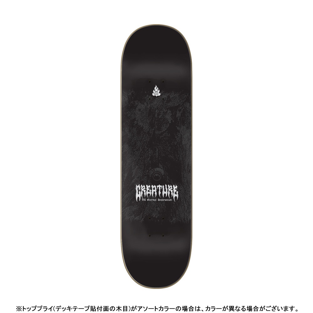 クリーチャー CREATURE<br>スケボー デッキ 8.6 RAFFIN MORTEM VX PRO