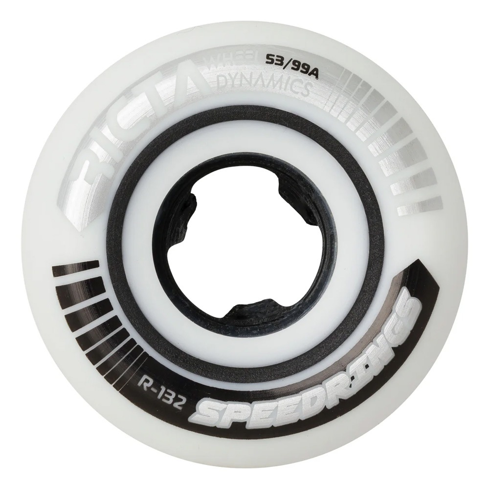 RICTA リクタ<br>53mm SPEEDRINGS WIDE 99A WHEELS<br>ハードウィール(4個セット)スピードリングス ワイド スケートボード スケボー sk8 skateboard タイヤ ローラー 車輪 トリック スライド グラインド【2104】